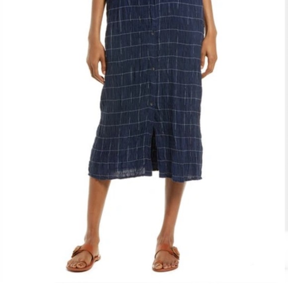 TREASURE & BOND Sleeveless Midi Shirtdress - Picture 2 of 6